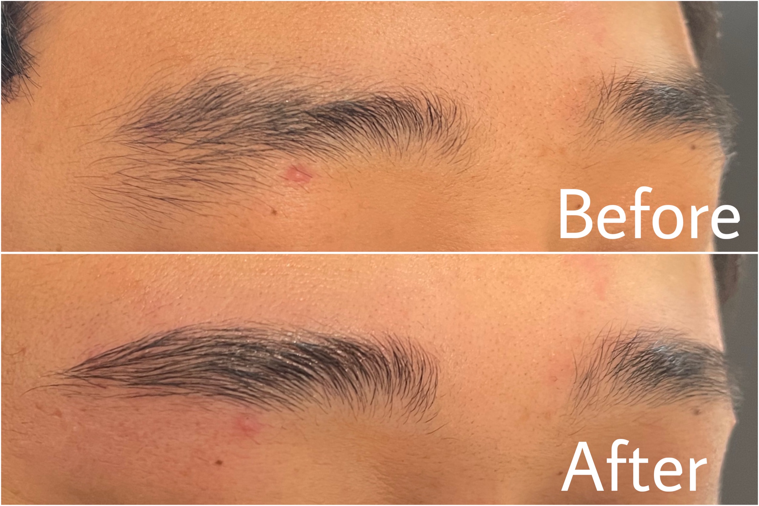 眉毛スタイリング